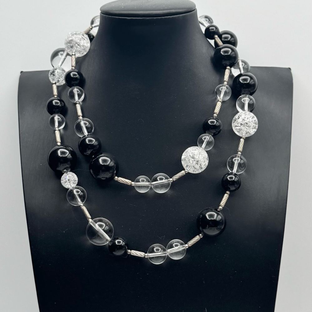 David Yurman Popcorn Cable Station
Necklace Onyx With Crystal - Picture 4 of 10